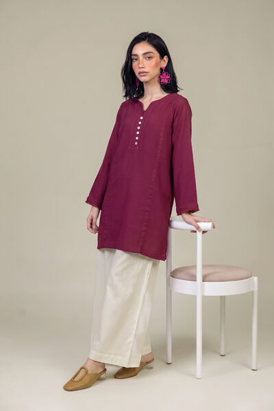 Dyed Viscose Solid Viscose Shalwar