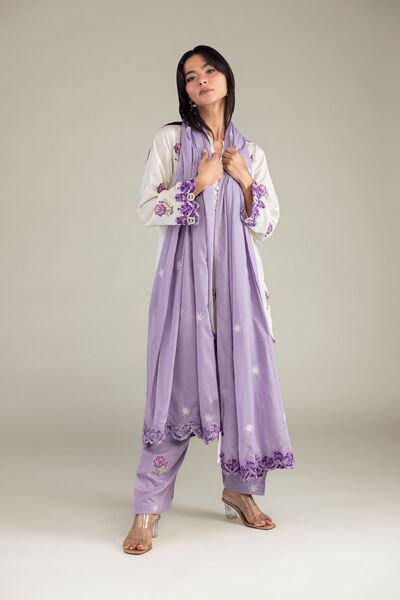 Floral Cotton Shalwar, image 1