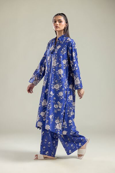 Floral Cotton Pants , image 1