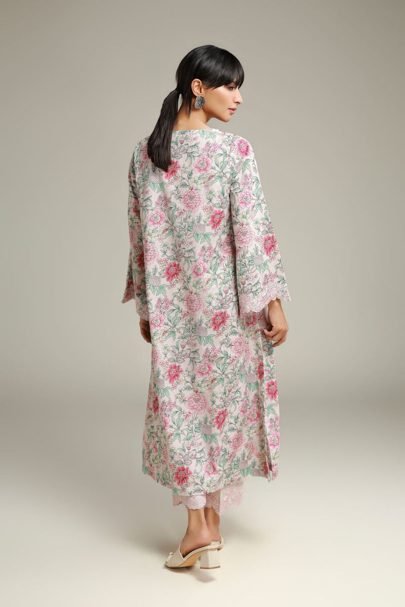 Floral Longline Kurta