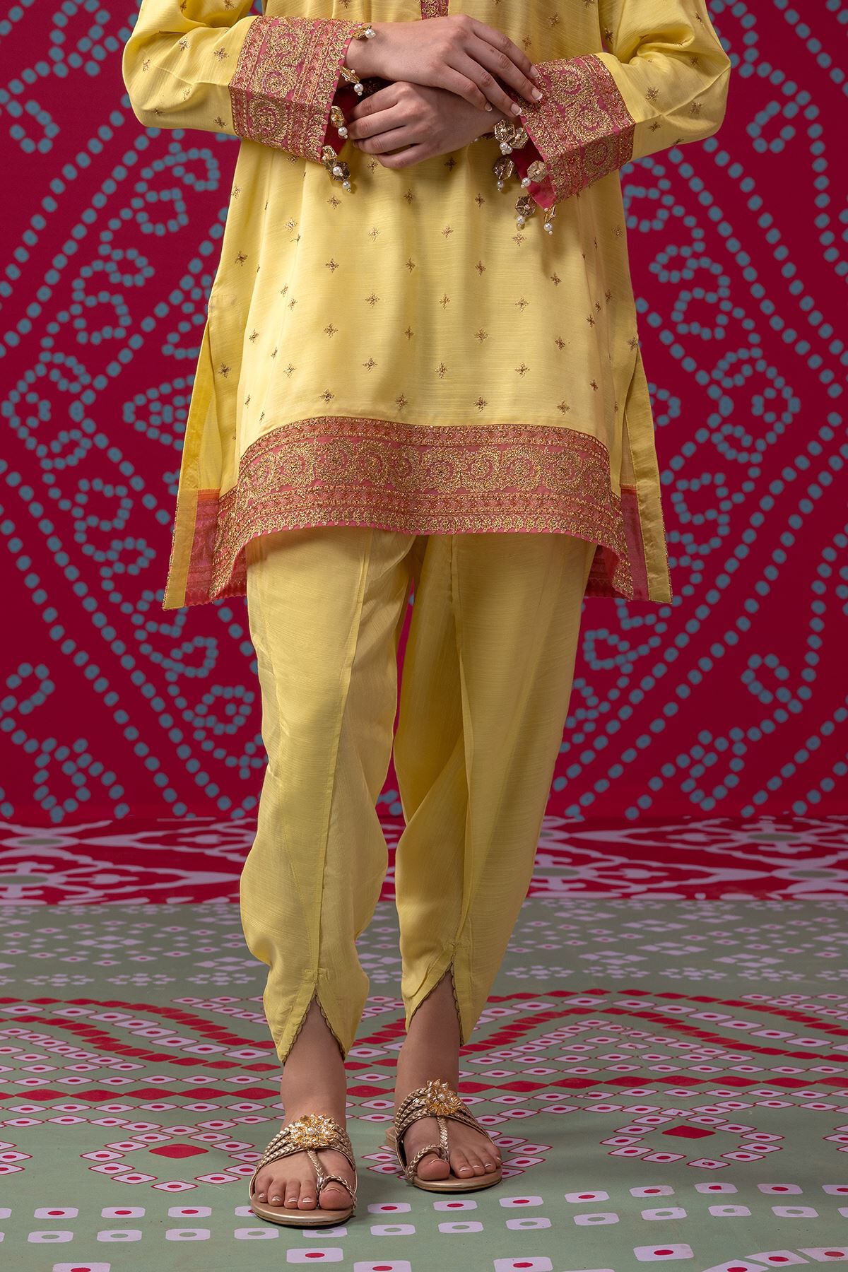 Tulip shalwar outlet design