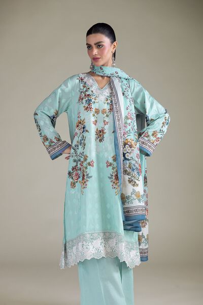 Embroidered | Broshia | Tailored 3-Piece Set | PKR 6,900