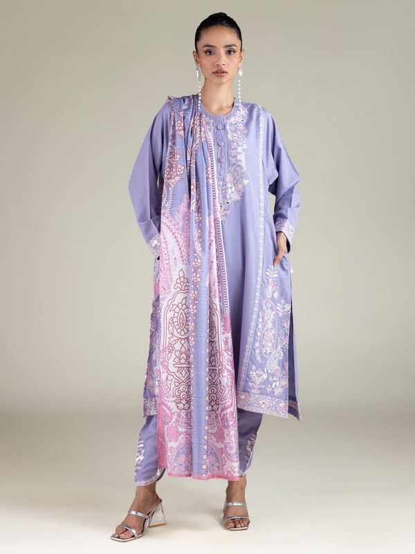 Floral Embroidered Shalwar