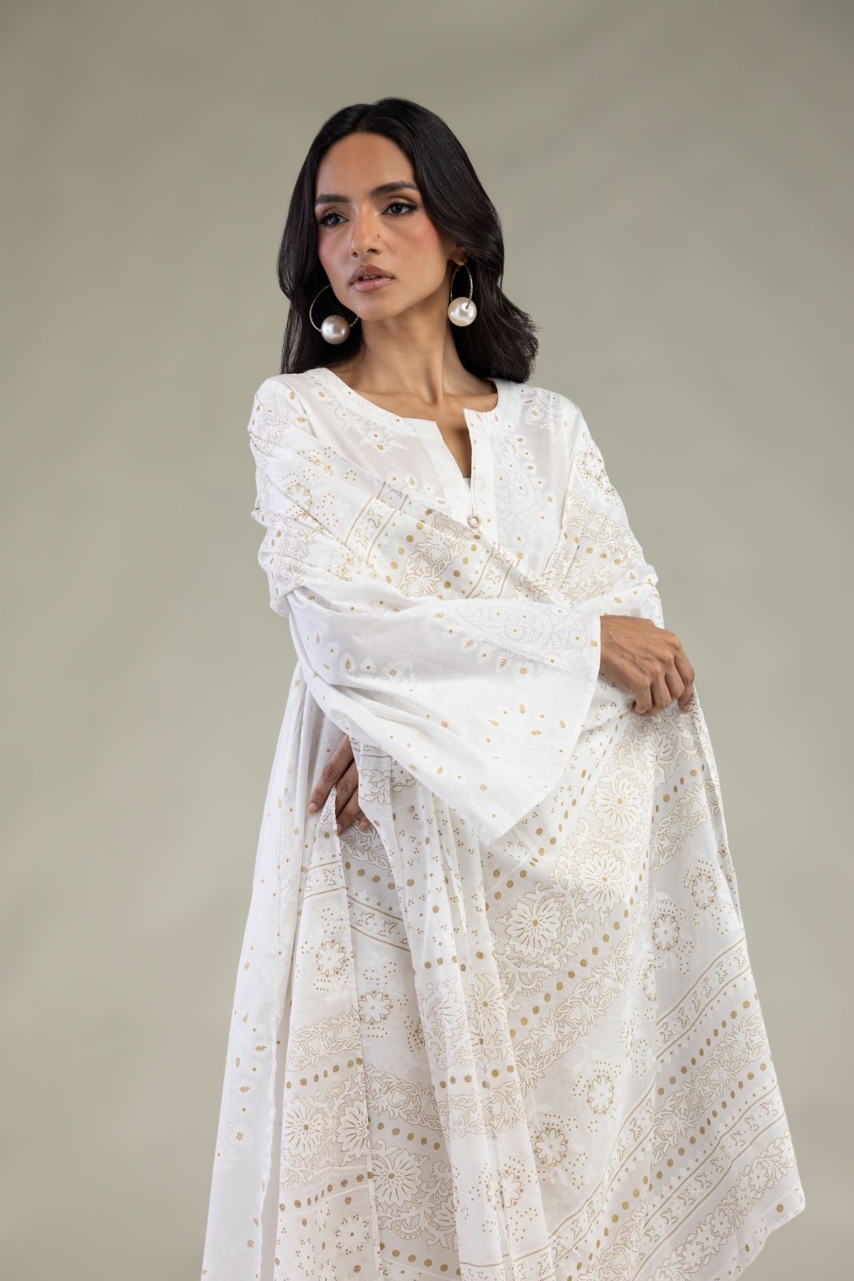Printed Lawn Lawn Tailored Set - 1-26-102-A-F-VG