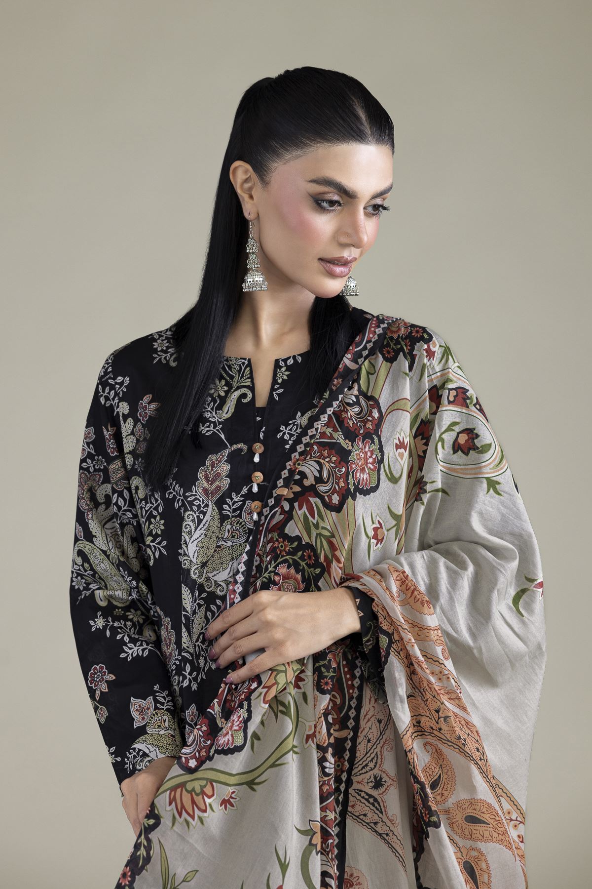 Printed Lawn Lawn Tailored 3-Piece - T-A11-26-210FF1-VG