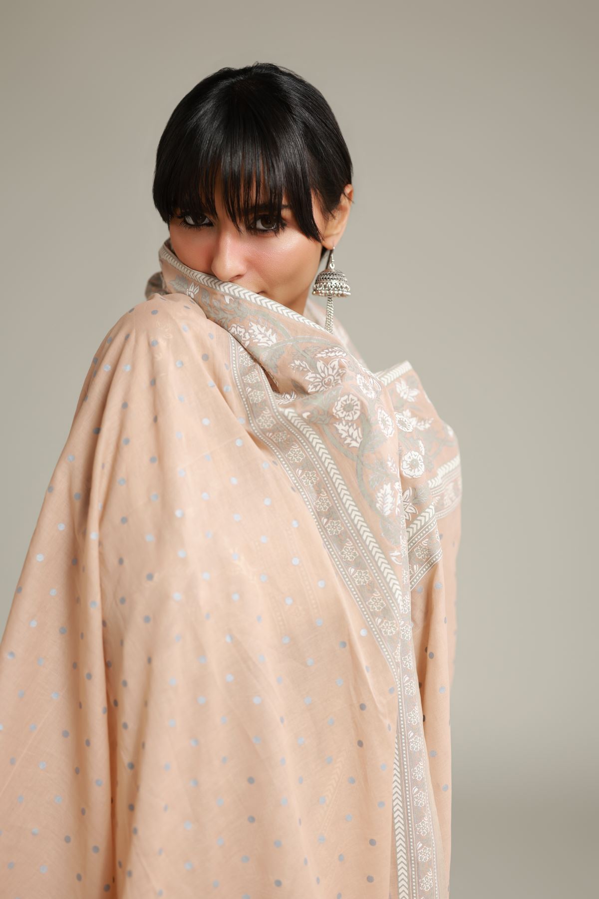 Printed Lawn Printed Lawn Dupatta - 1-26-228-A-D2-VG