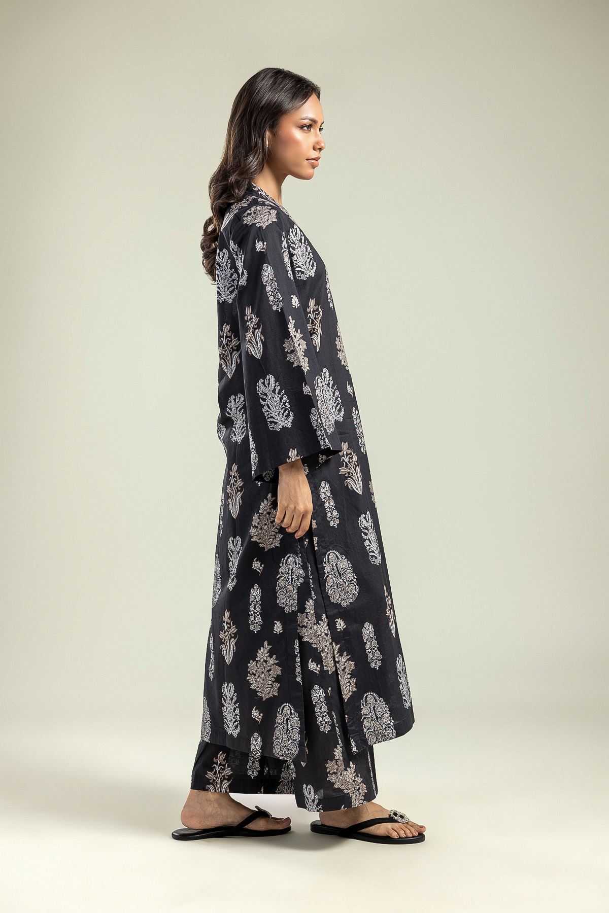 Printed Cambric Pants - 1-26-201-B-K1-VG