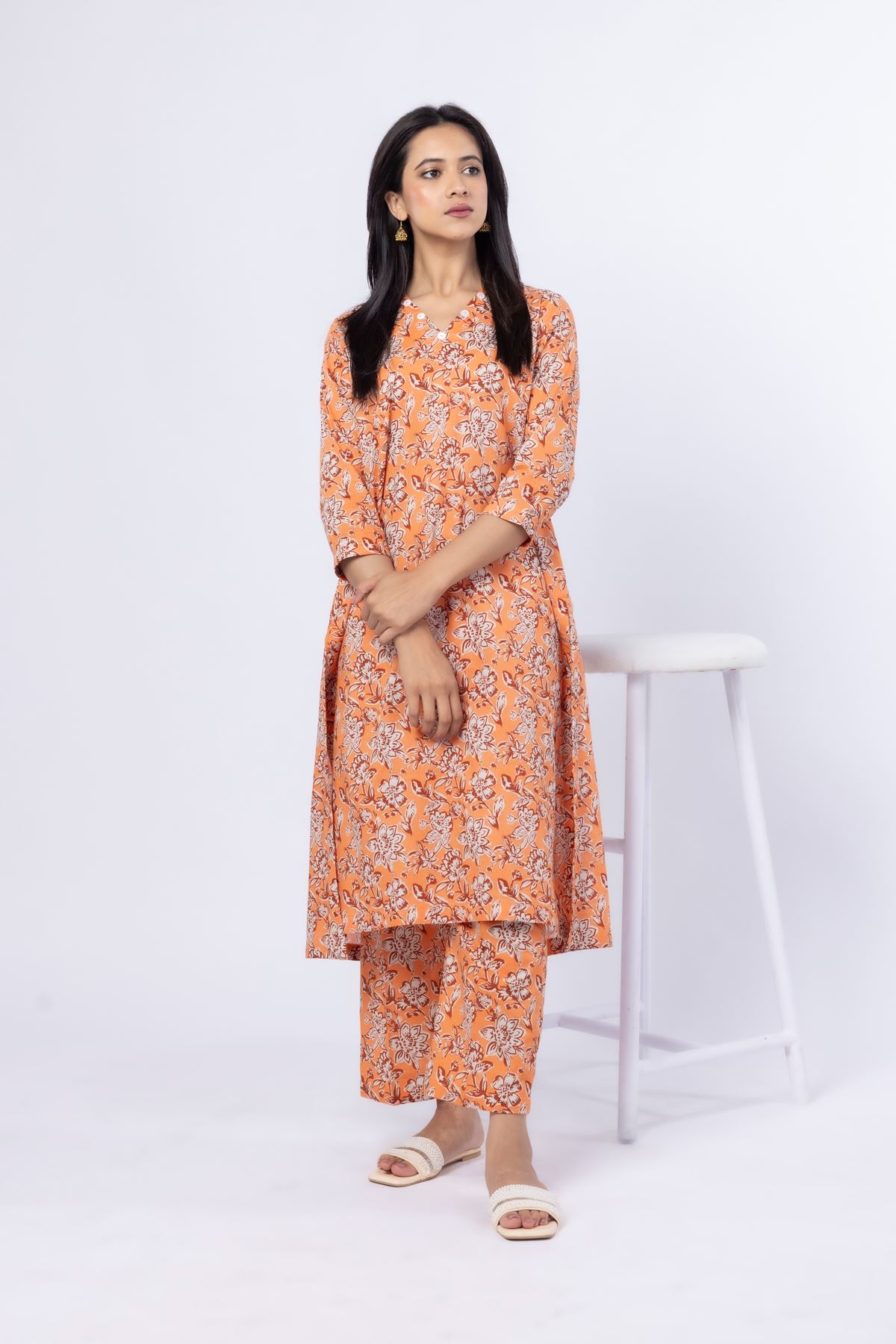 Printed Cambric Pants - 25-05E61-08BA-VG