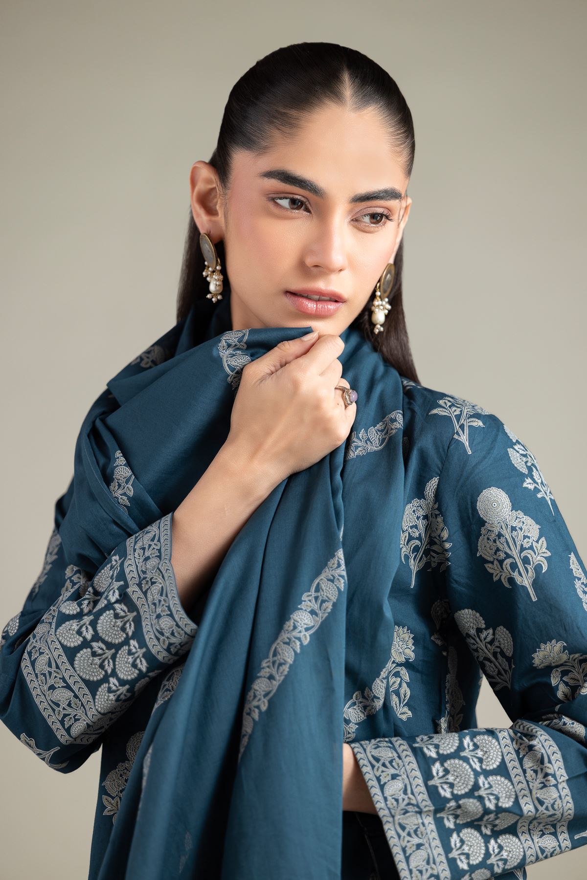 Lawn Dupatta - 1-26-125-A-D-VG
