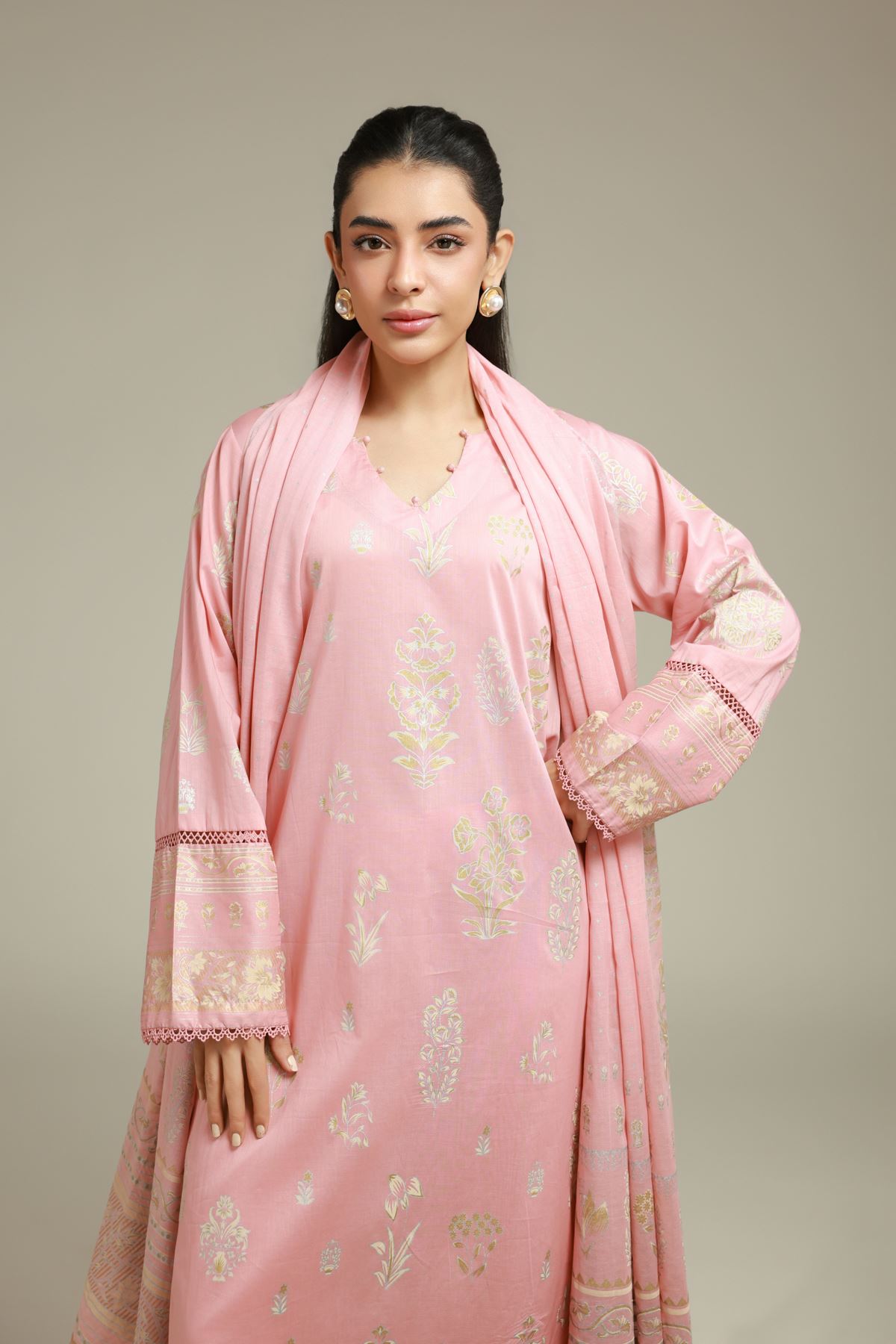 Printed Lawn Tailored 3 Piece - T-A22-26-108FI-VG