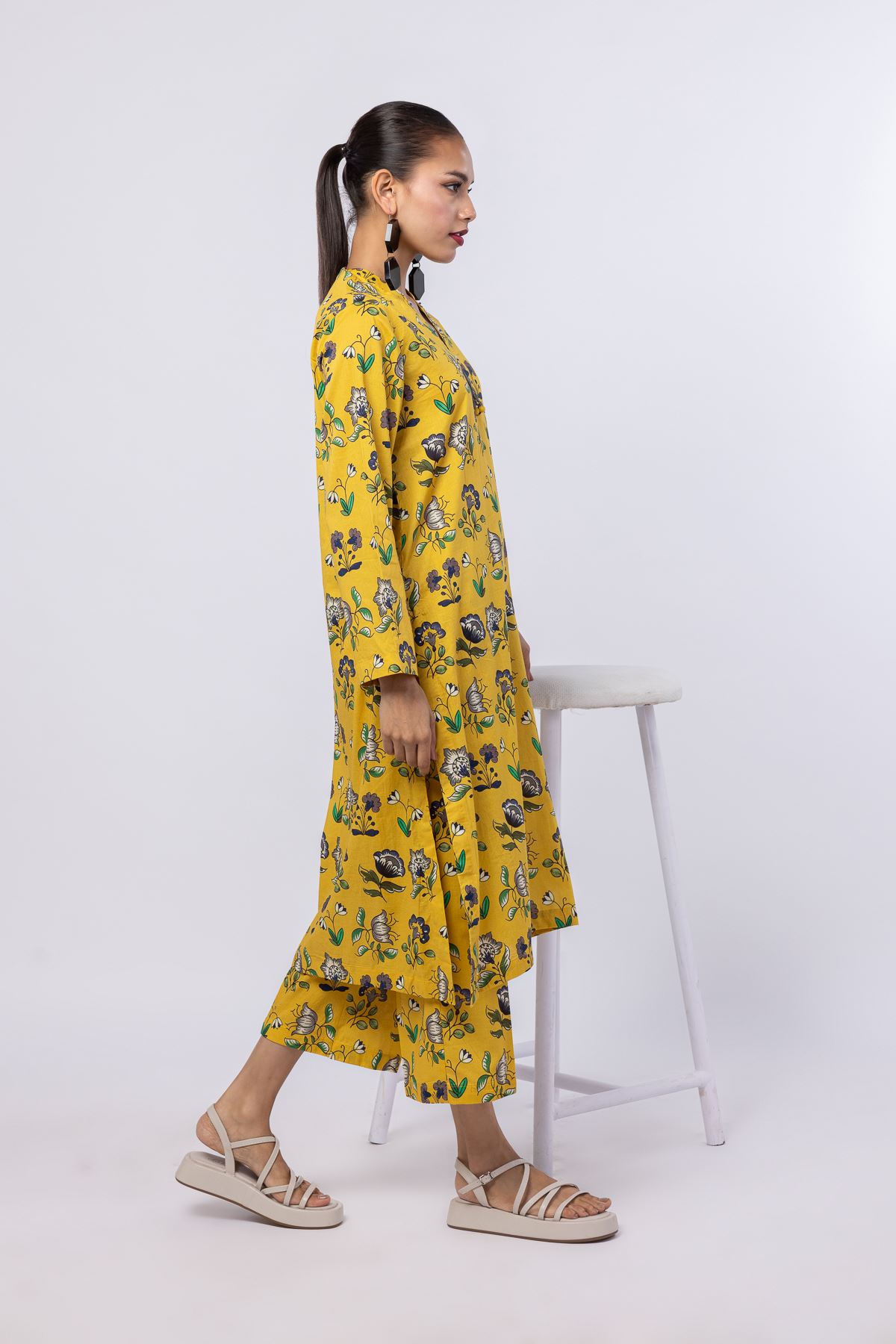Printed Cambric Pants - 25-04EX11-03BA-VG