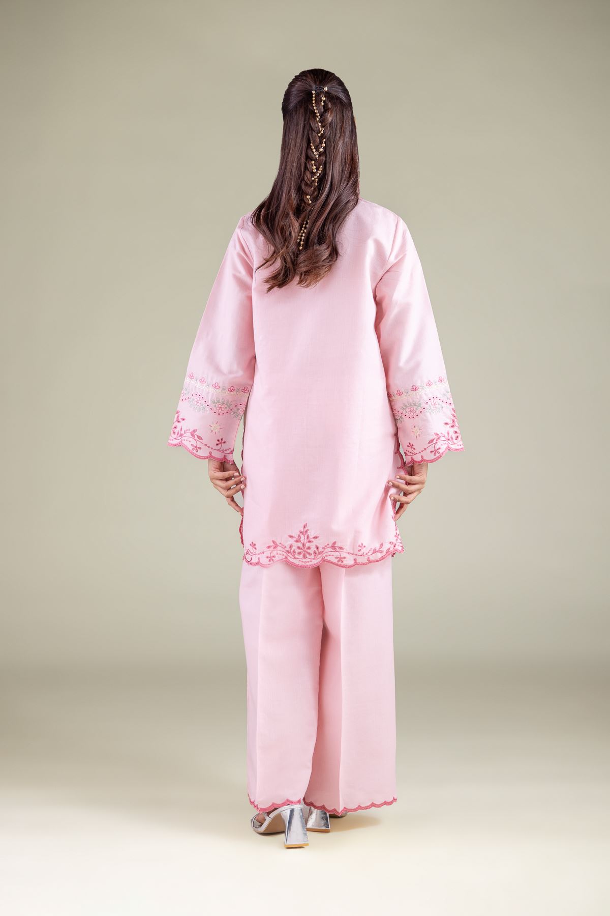Embroidered Mesuri Kurta - 1-26-117-A-F-VG