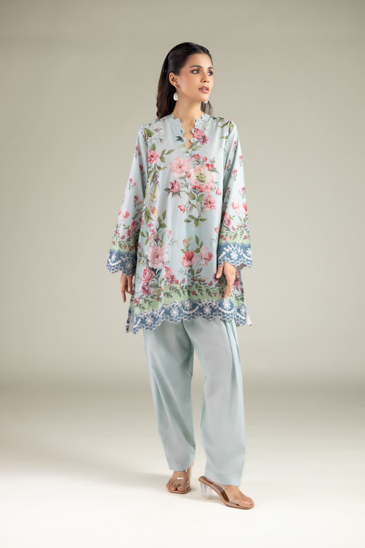 Embroidered Lawn Tailored Lawn 2-Piece - T-A11-26-113FA1-VG