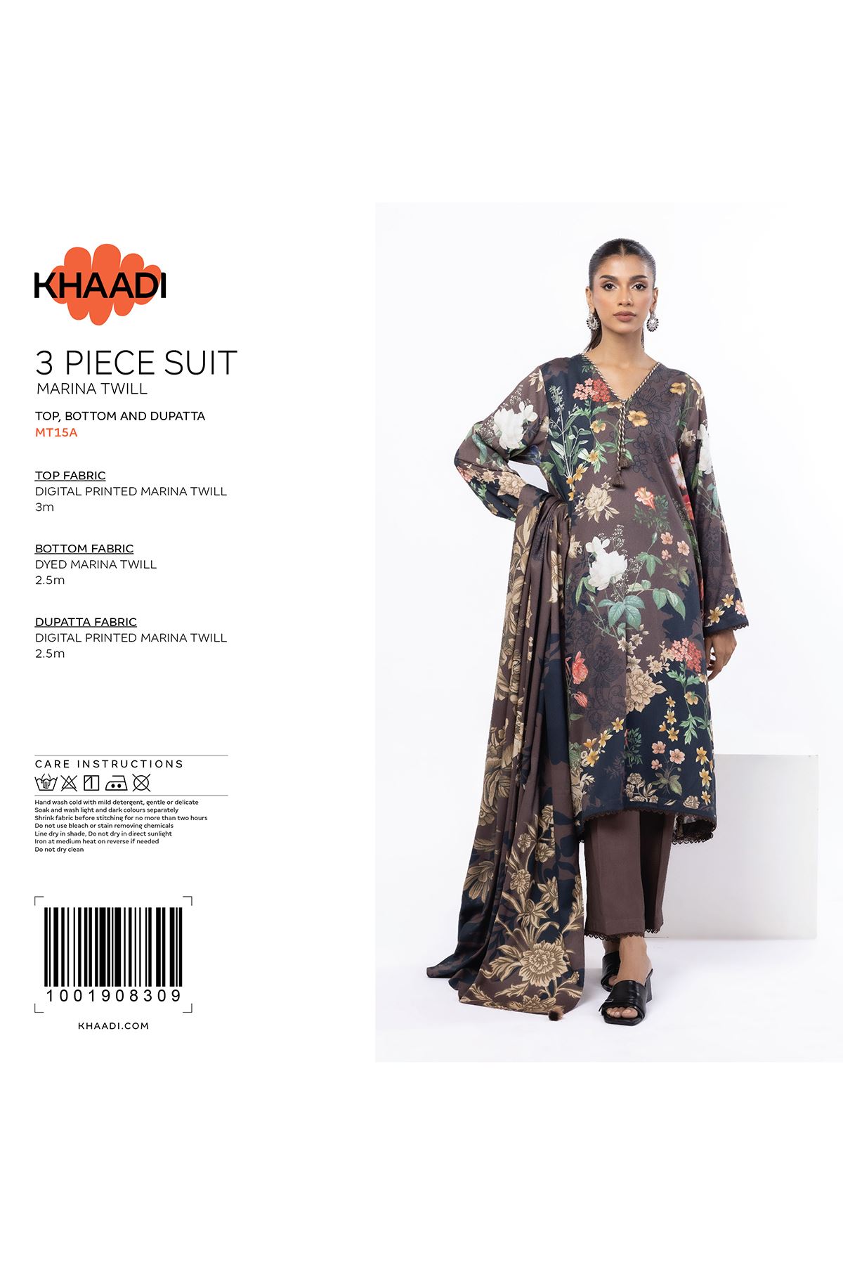Printed Marina Fabrics 3 Piece - KW30A-VG