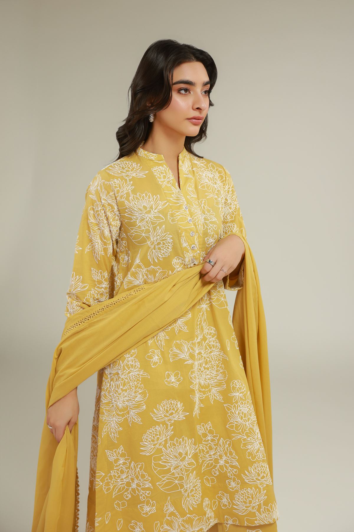 Lawn Summer Lawn Dupatta - 1-26-140-A-D-VG