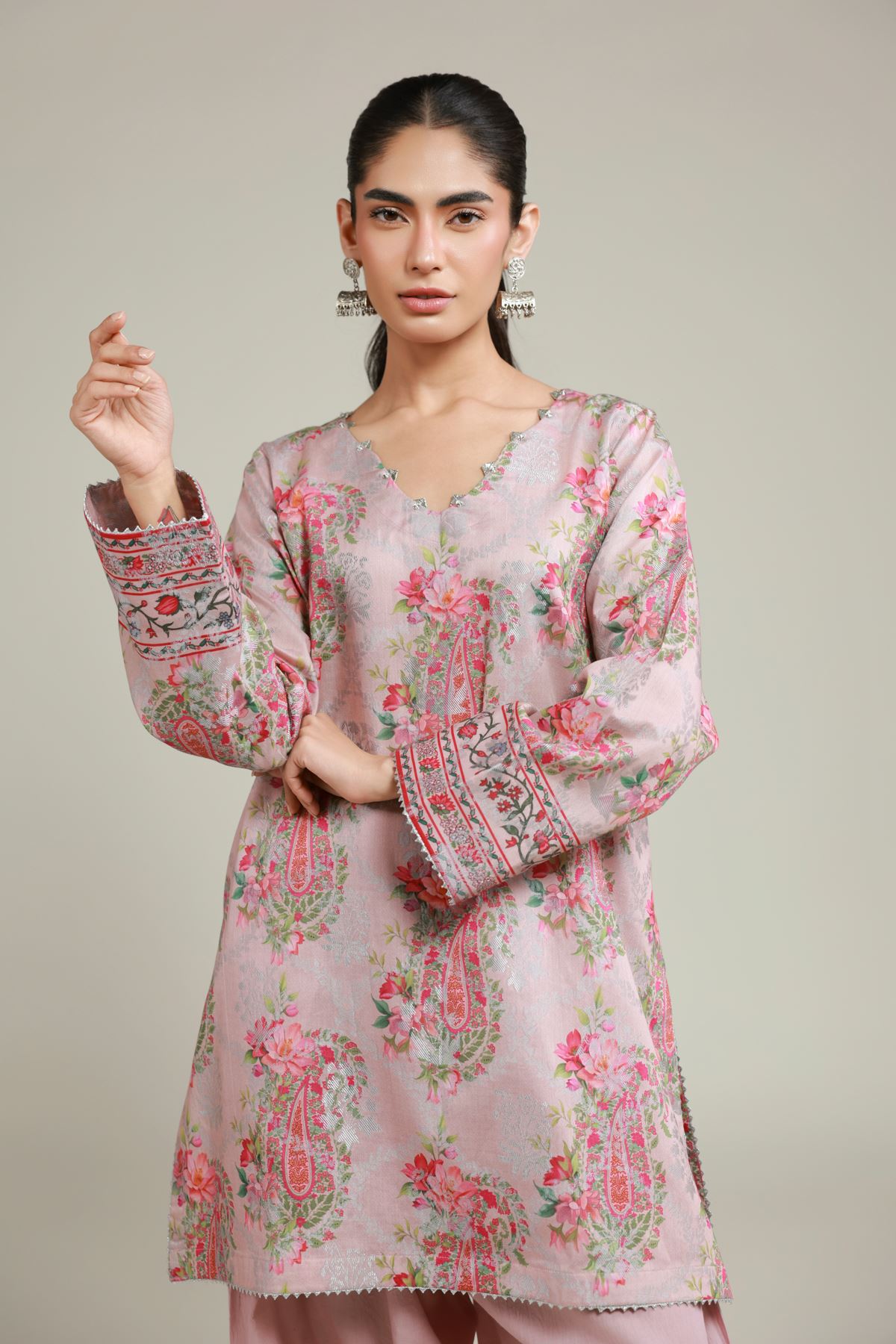 Printed Jacquard Fabrics 2 Piece - A33-26-104FB1-VG