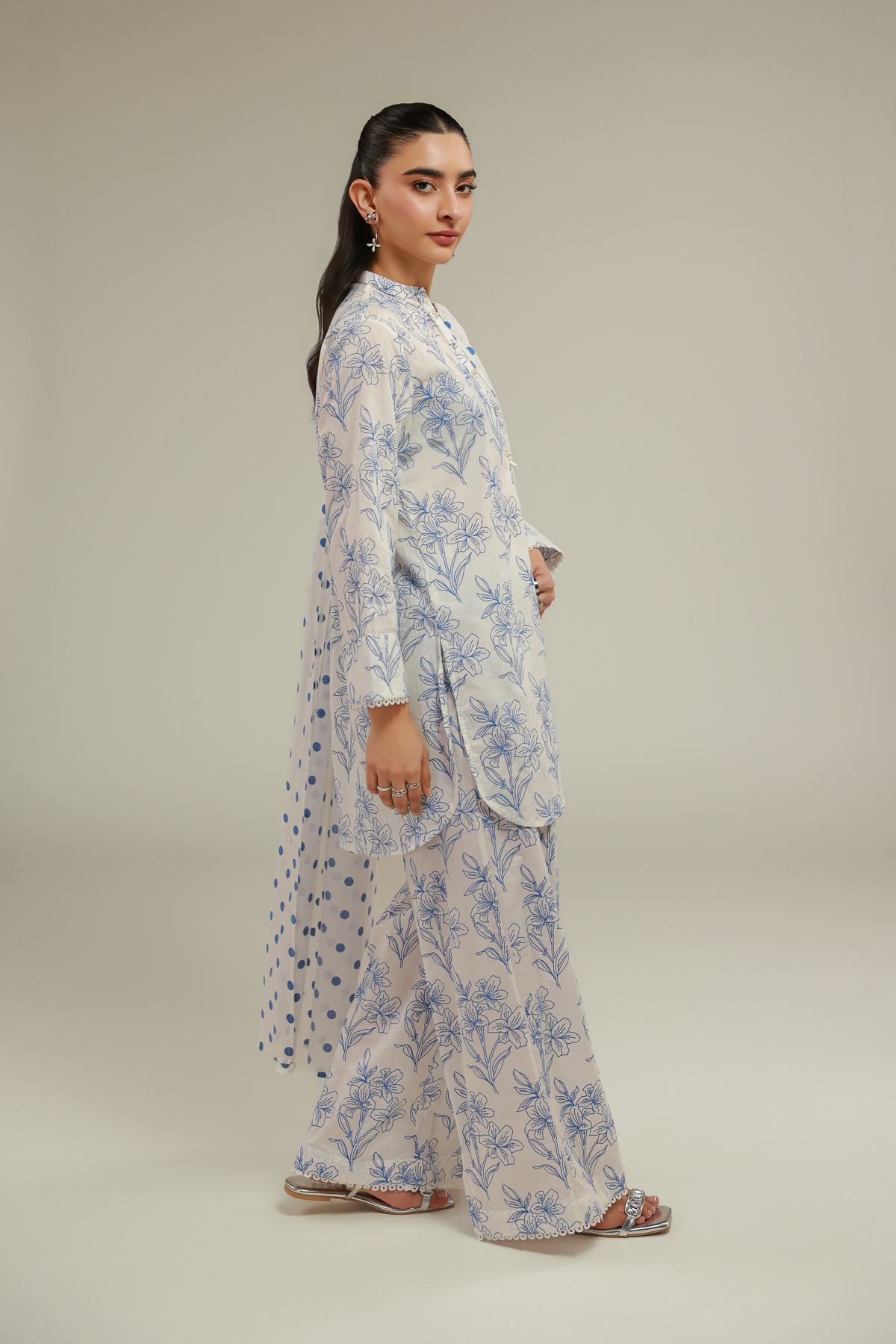 Lawn Summer Lawn Dupatta - 1-26-133-A-E-VG