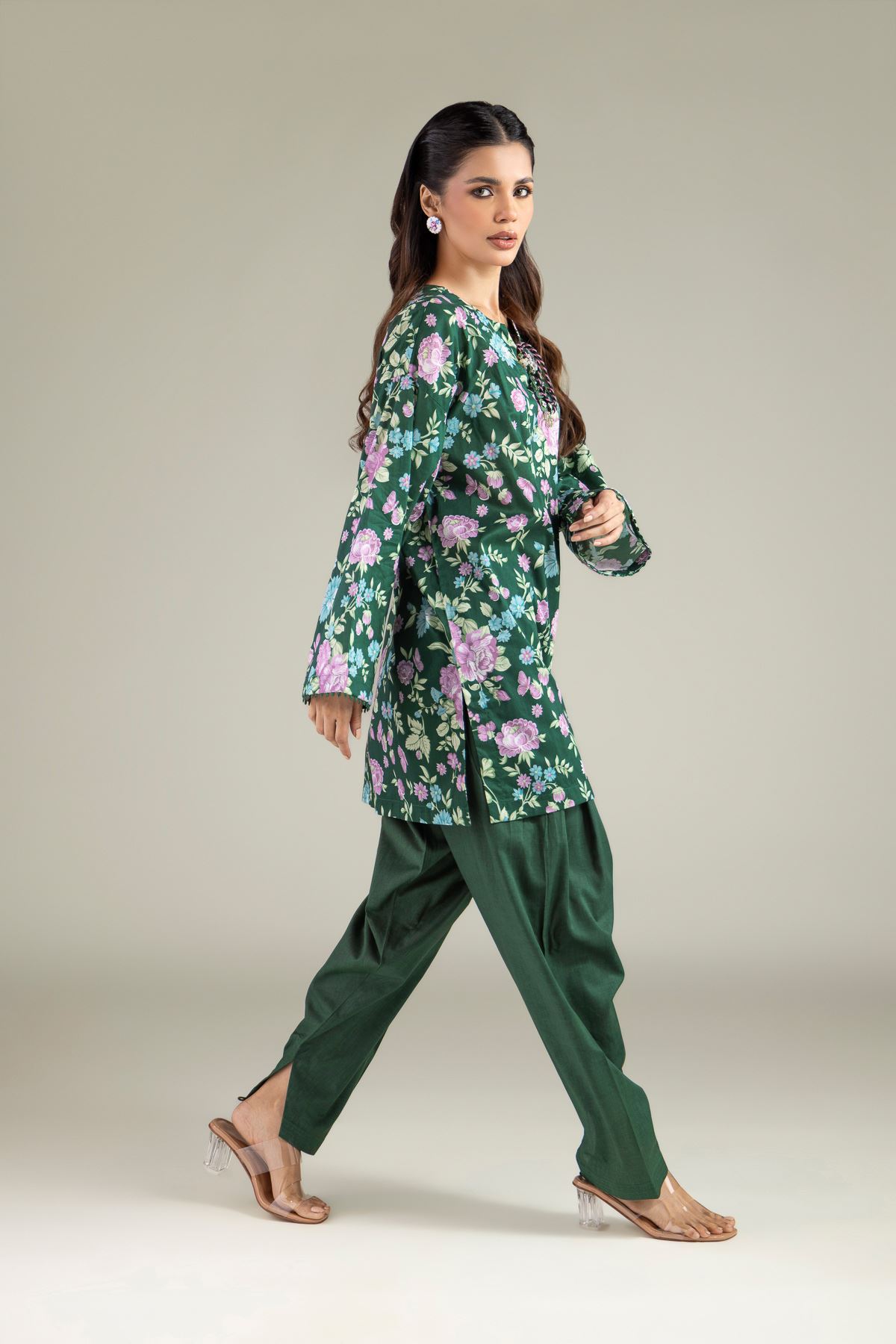Printed Lawn 2-Piece Tailored Lawn - 2-26-208-A-E1-VG