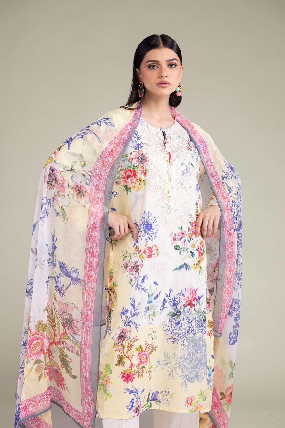 Embroidered Lawn Lawn Tailored 3-Piece - 1-26-250-B-H1-VG