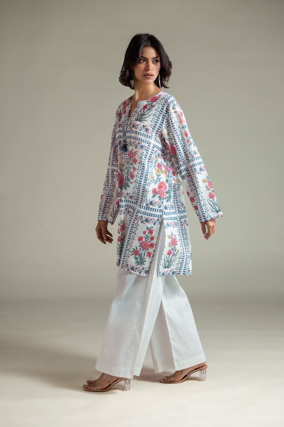 Printed Lawn Lawn 2-Piece Tailored - T-A11-26-108FE2-VG