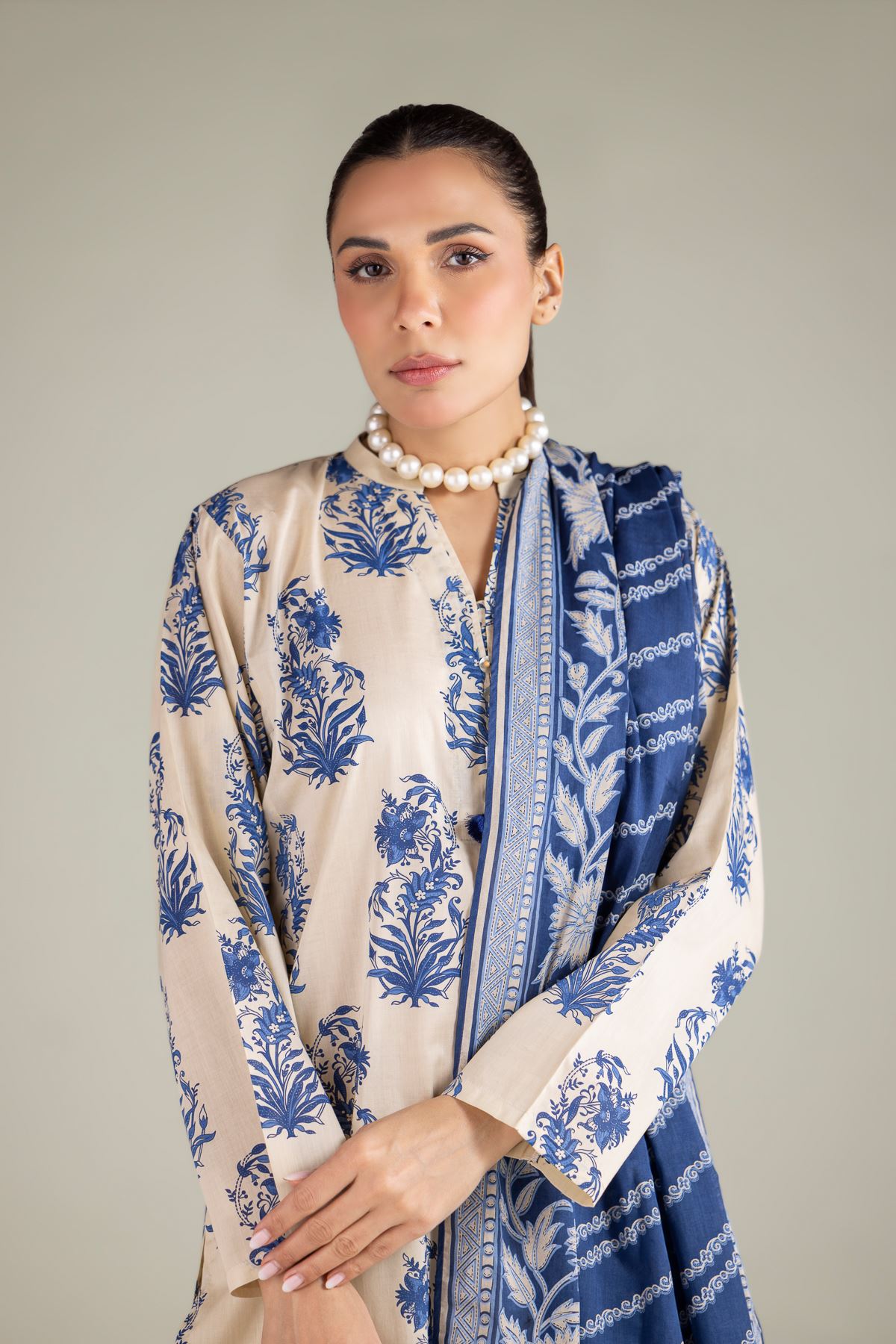 Printed Lawn Tailored 3-Piece Lawn - T-A22-26-212FG1-VG