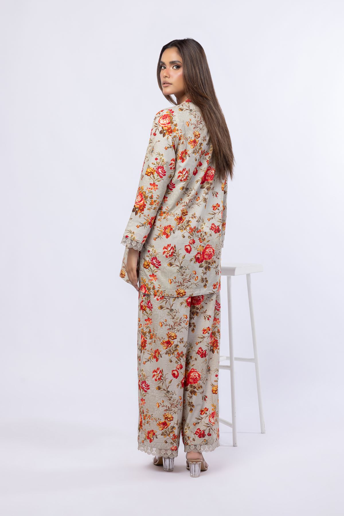 Printed Cotton Dobby Kurta - 25-07-7E9-03TA-VG