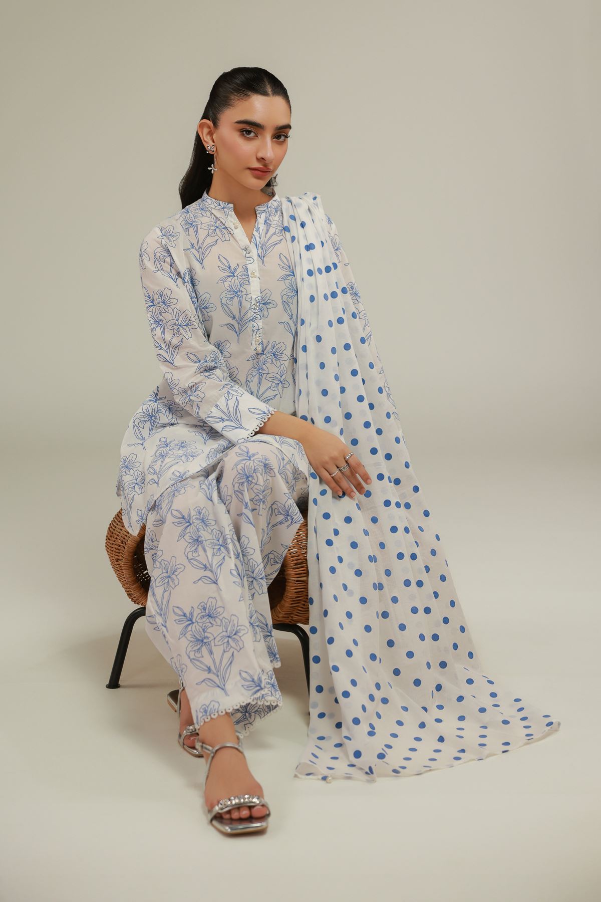 Lawn Summer Lawn Dupatta - 1-26-133-A-E-VG