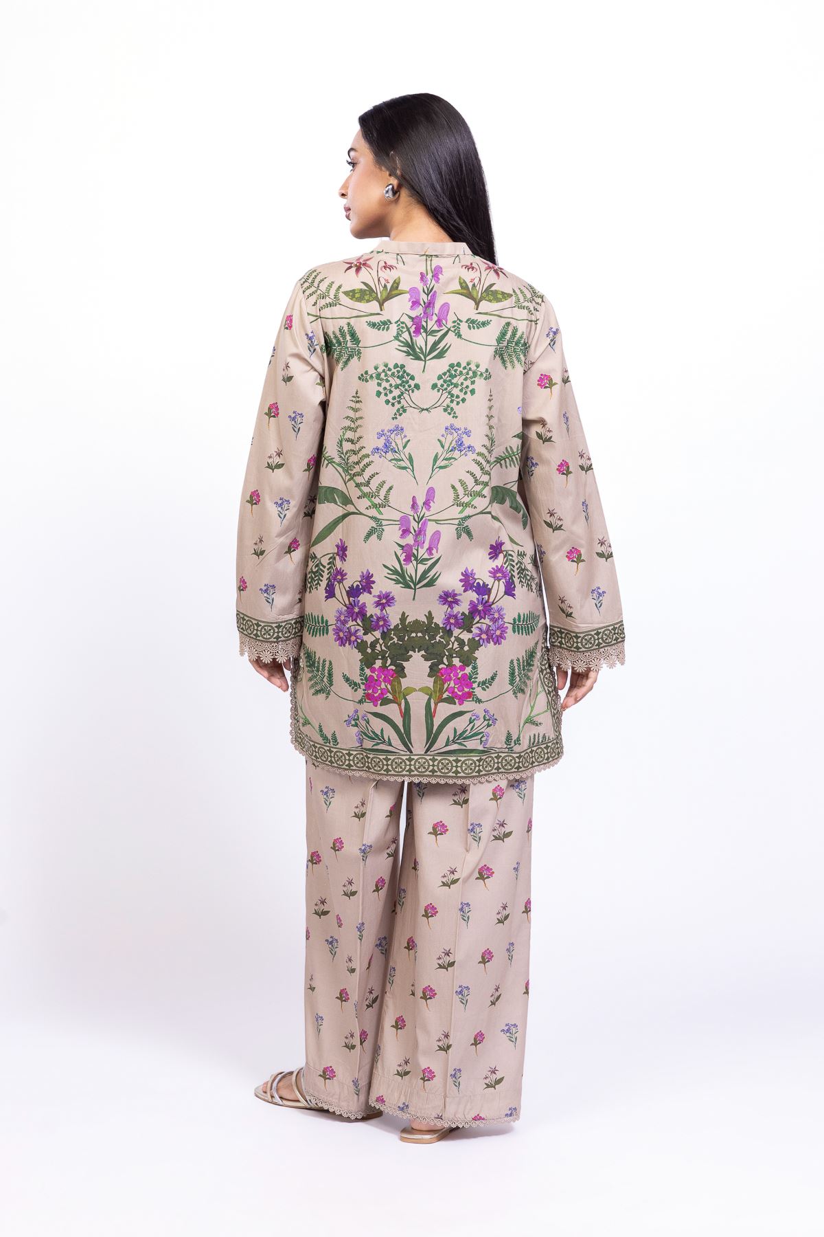 Printed Cotton Viscose Kurta - 25-10-11E8-11TB-VG