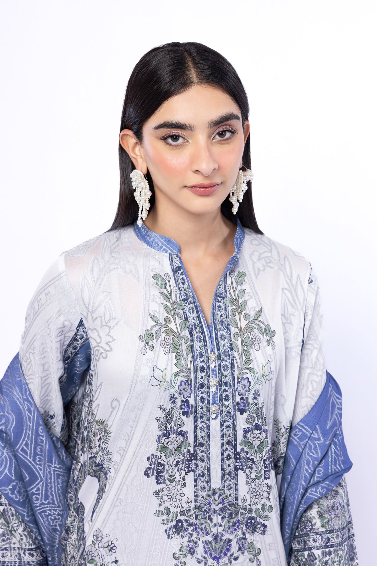 Printed Jacquard Tailored 3 Piece - T-A33-26-108FD-VG