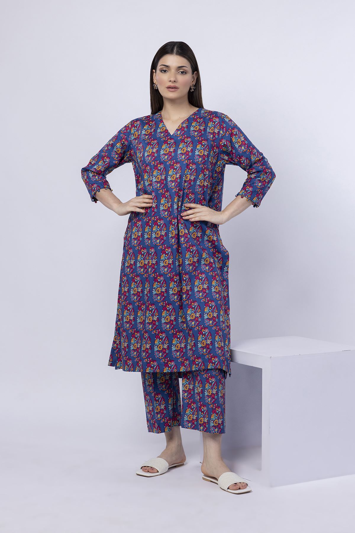 Printed Cambric Pants - 25-05E64-05BA-VG