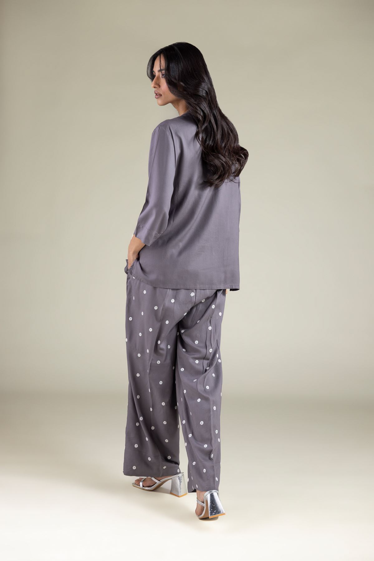 Embroidered Viscose Tunic - 6-26-105-A-F-VG