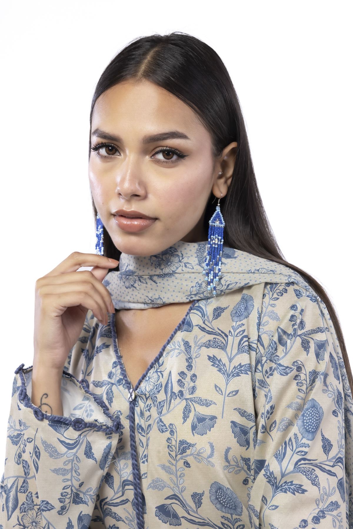 Printed Lawn Fabrics 3 Piece - CA02A-VG