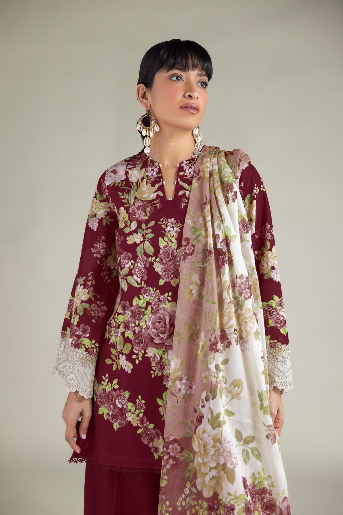 Embroidered Lawn Tailored 3-Piece Lawn - 1-26-238-A-J1-VG