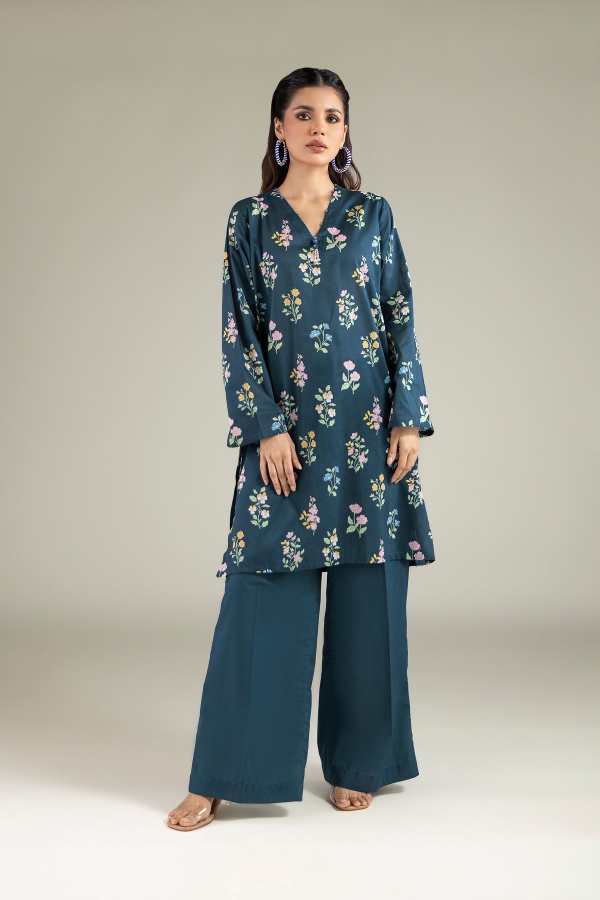 Printed Lawn 2-Piece Tailored Lawn - 1-26-227-A-B1-VG