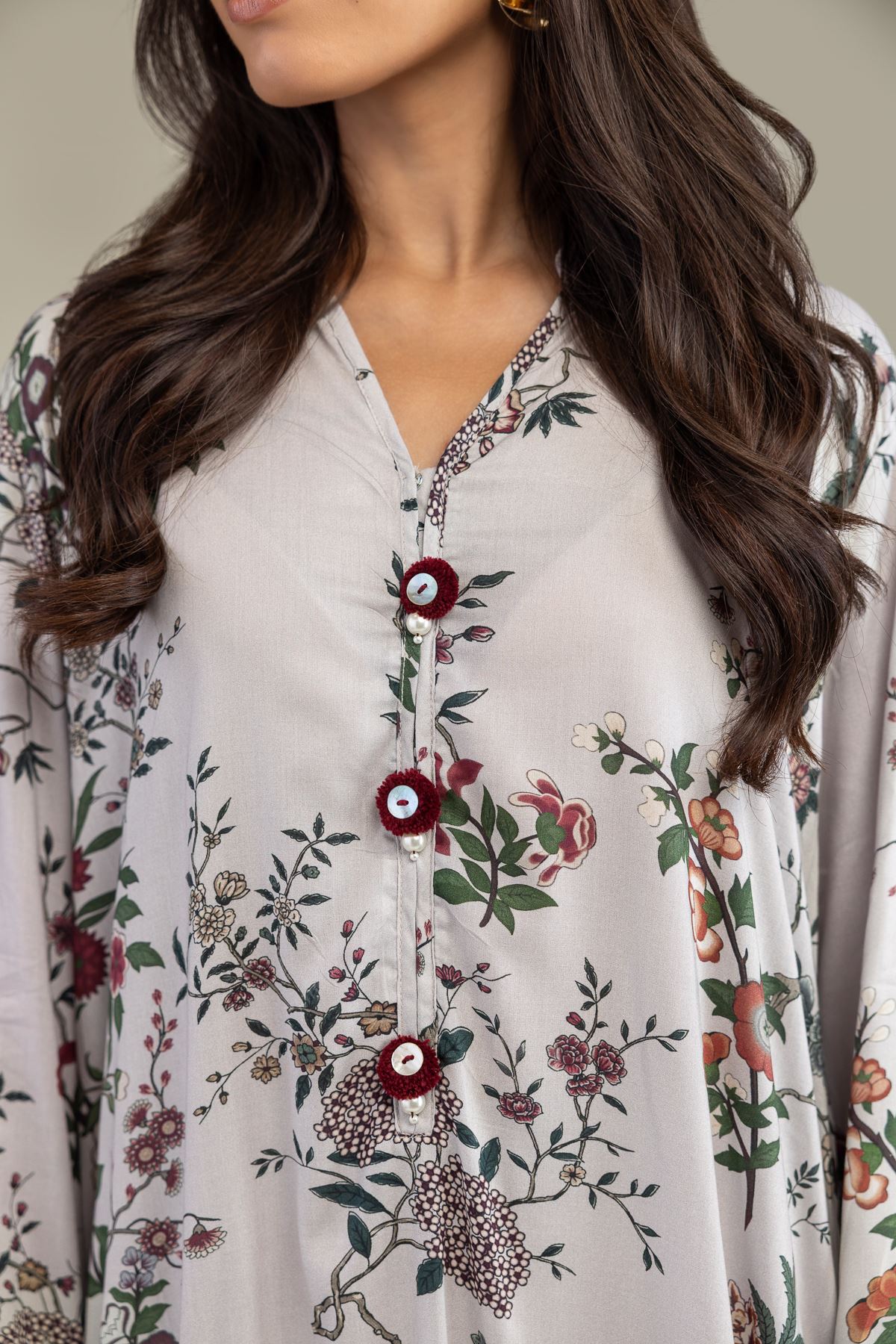 Printed Viscose Long Printed Kurta - 1-26-239-B-H2-VG