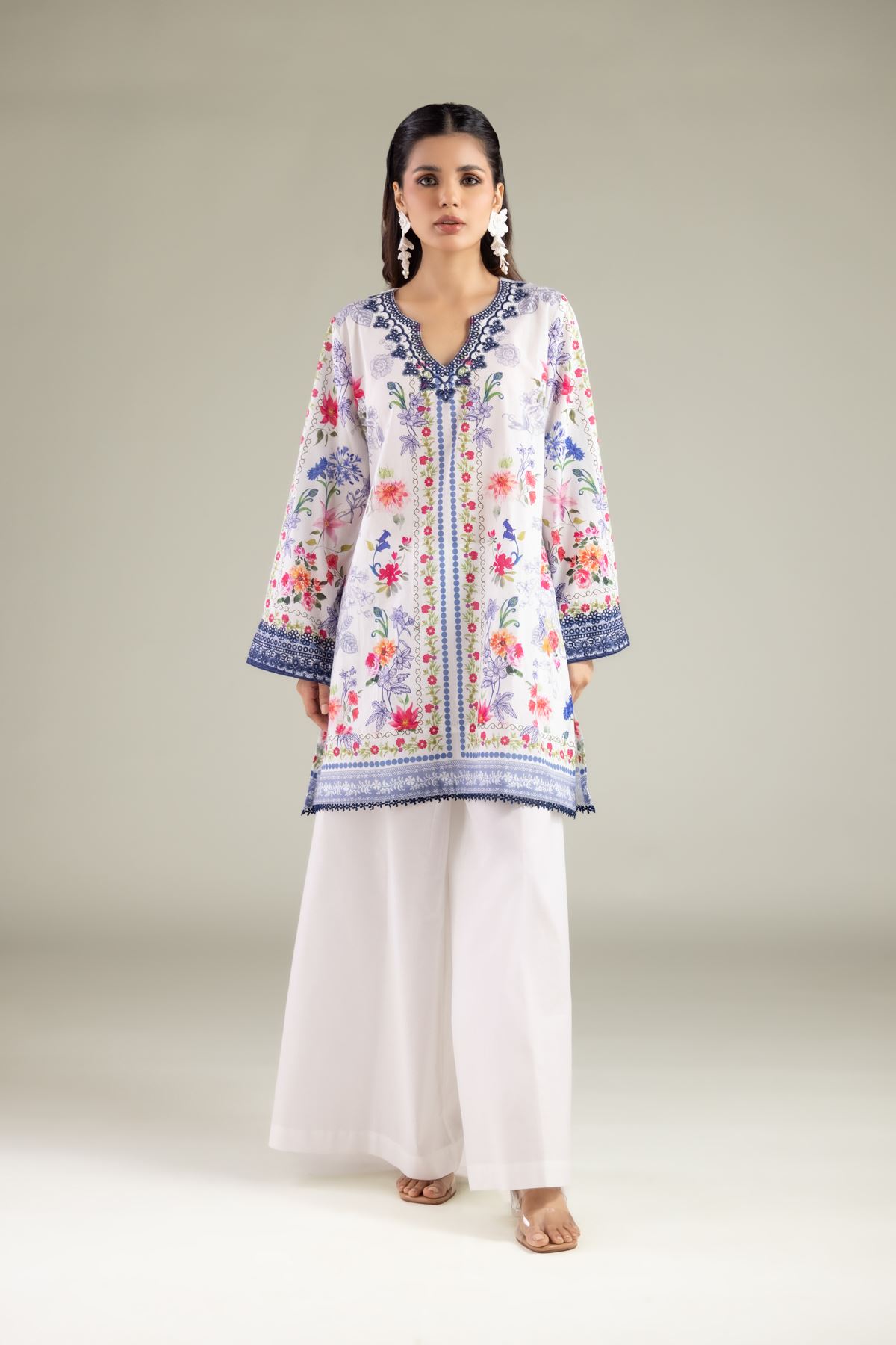 Embroidered Lawn 2-Piece Lawn Tailored - 1-26-131-A-B-VG