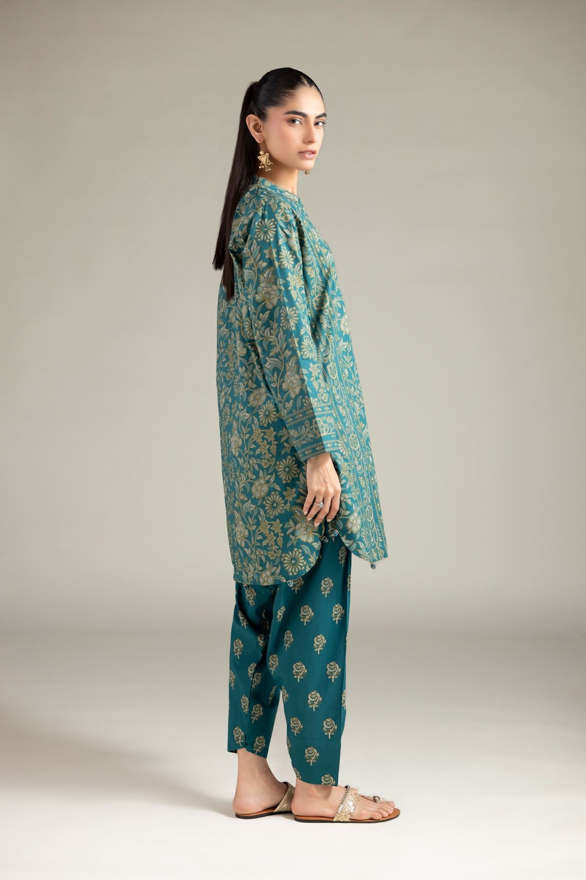Cambric Kurta - 1-26-126-A-A-VG