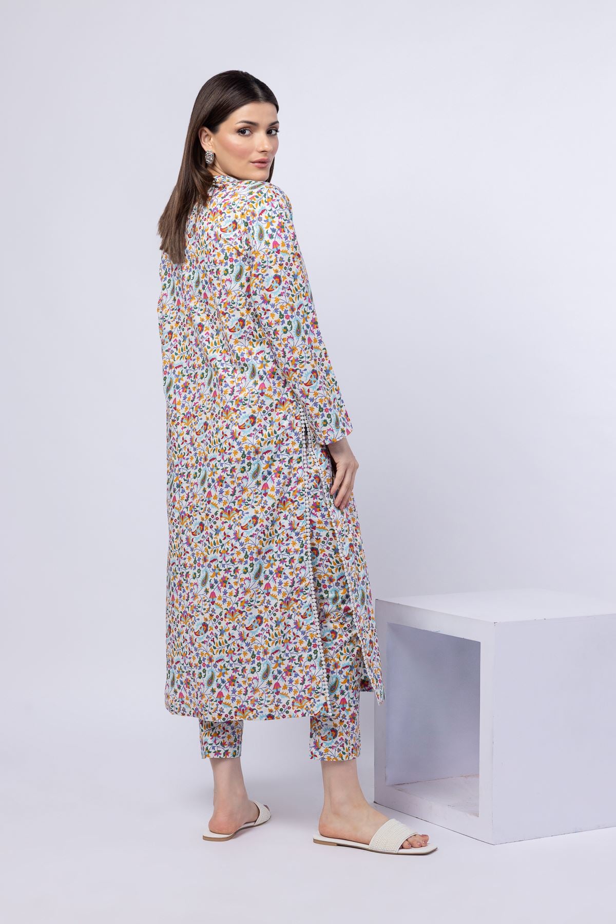 Printed Cambric Pants - 25-04E51-04BA-VG