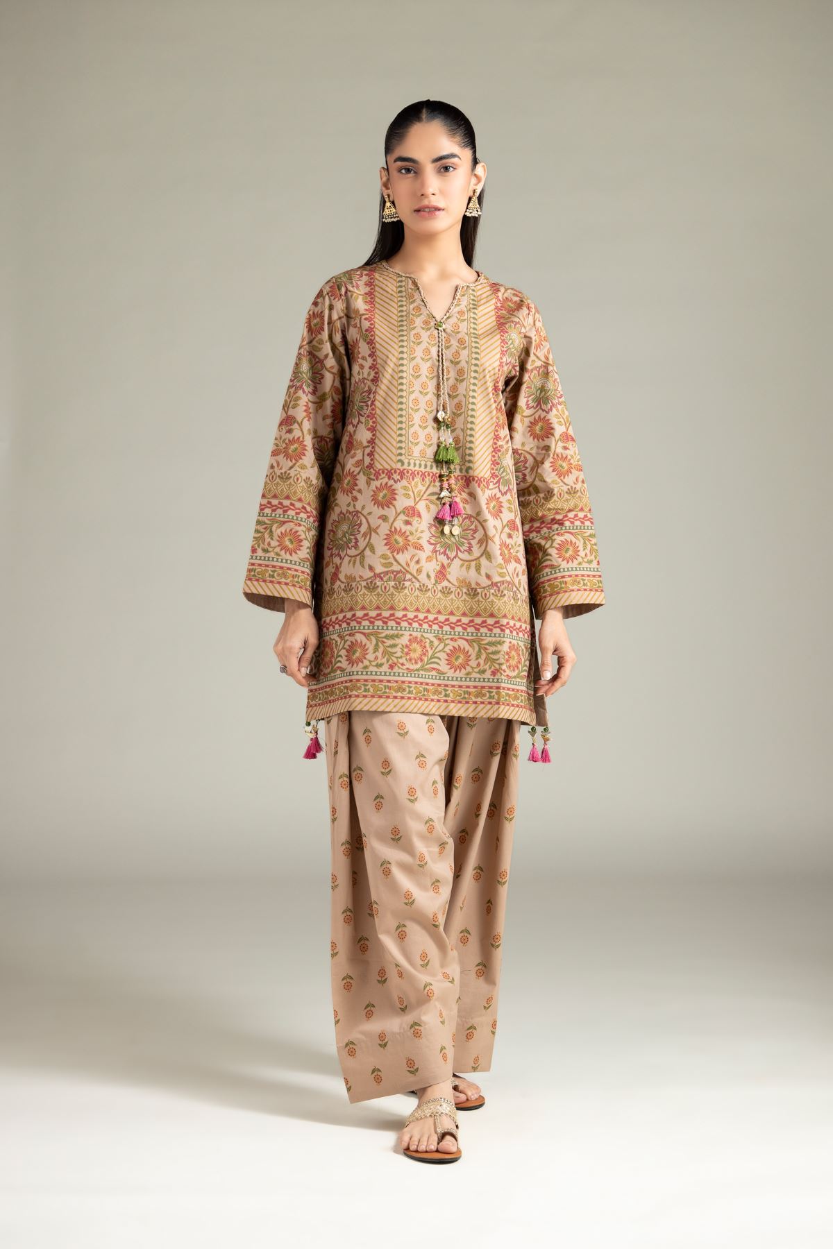 Cambric Kurta - 1-26-108-A-A-VG