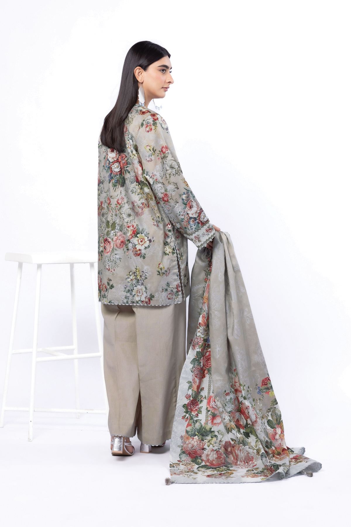 Printed Jacquard Fabrics 3 Piece - A33-26-106FI-VG