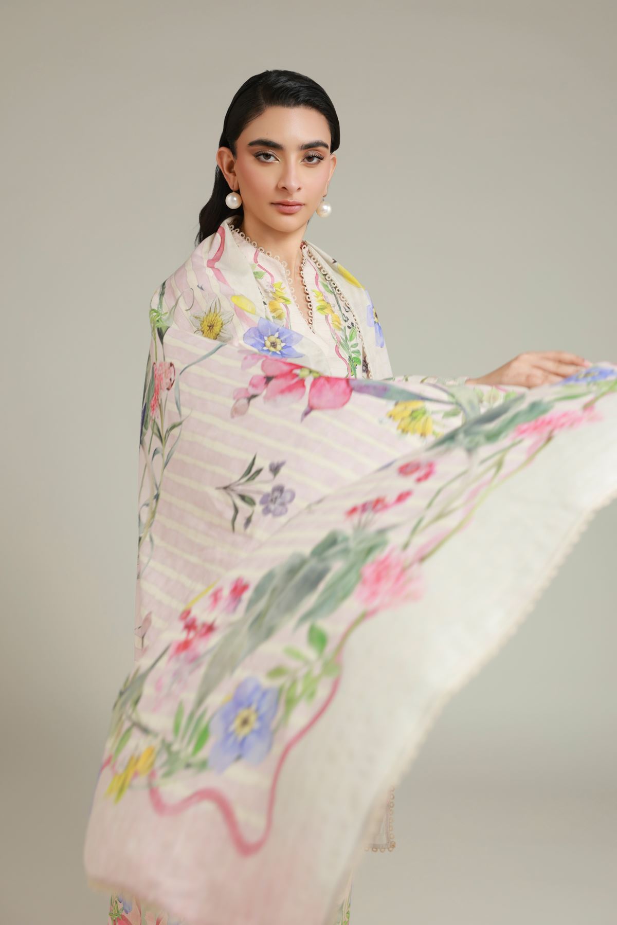 Printed Messuri Fabrics 3 Piece - A112-26-102EB2-VG