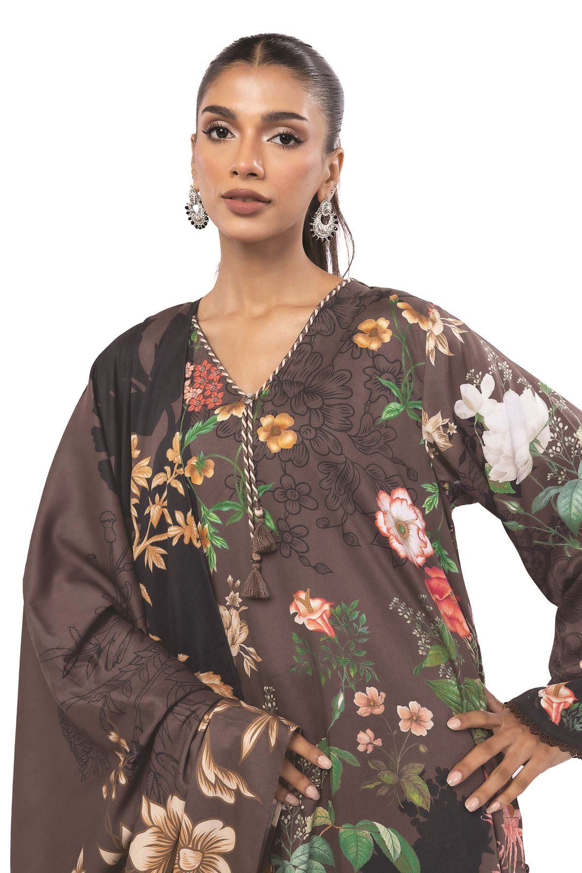 Printed Marina Fabrics 3 Piece - CV08B-VG
