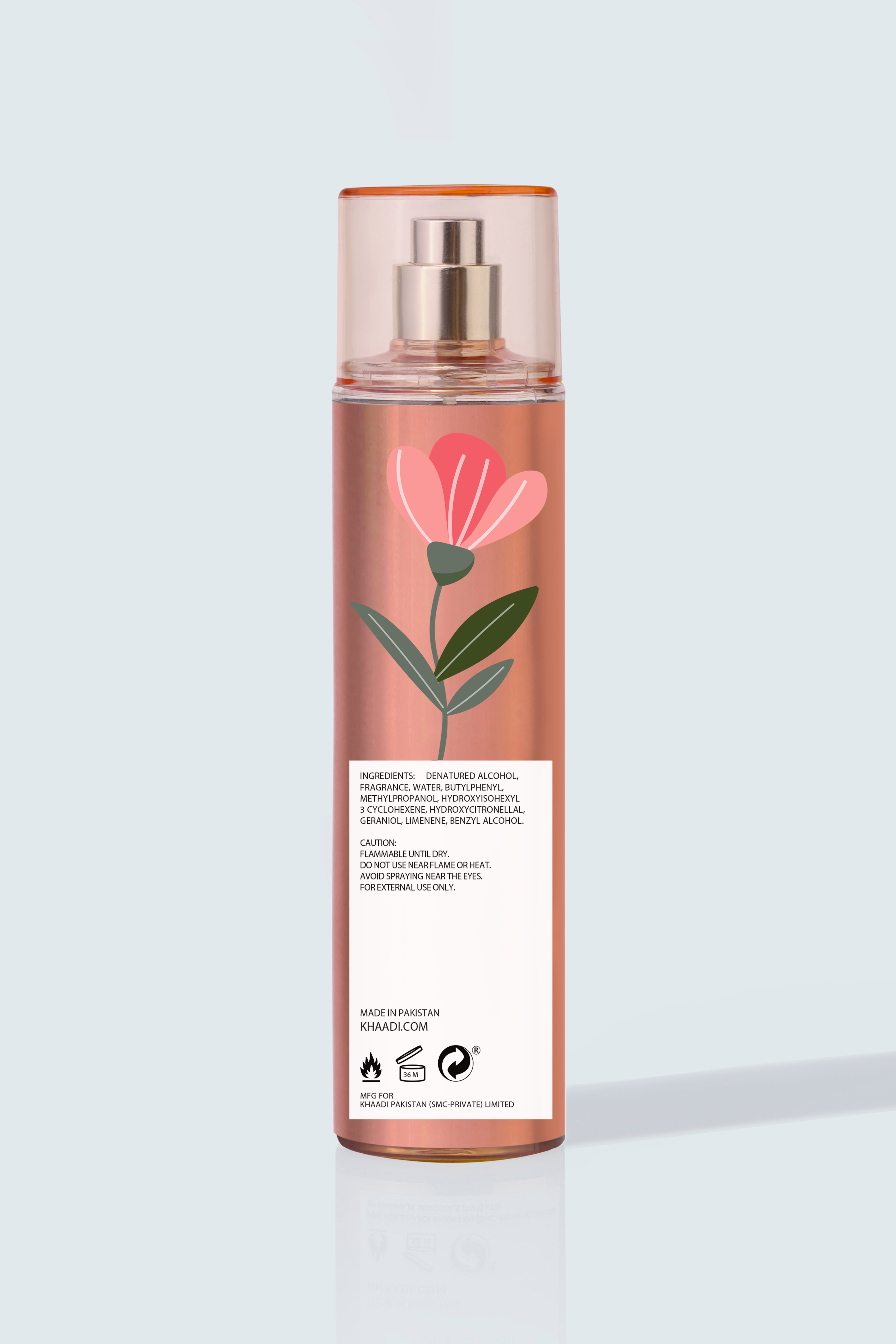 Body Mist 250 ML Crystal Blush - 25-10-10S4-02TB-VG