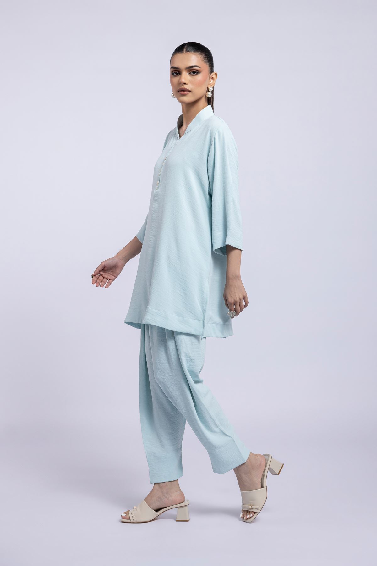 Dyed Pebble Pants - 25-04E43-01TB-VG