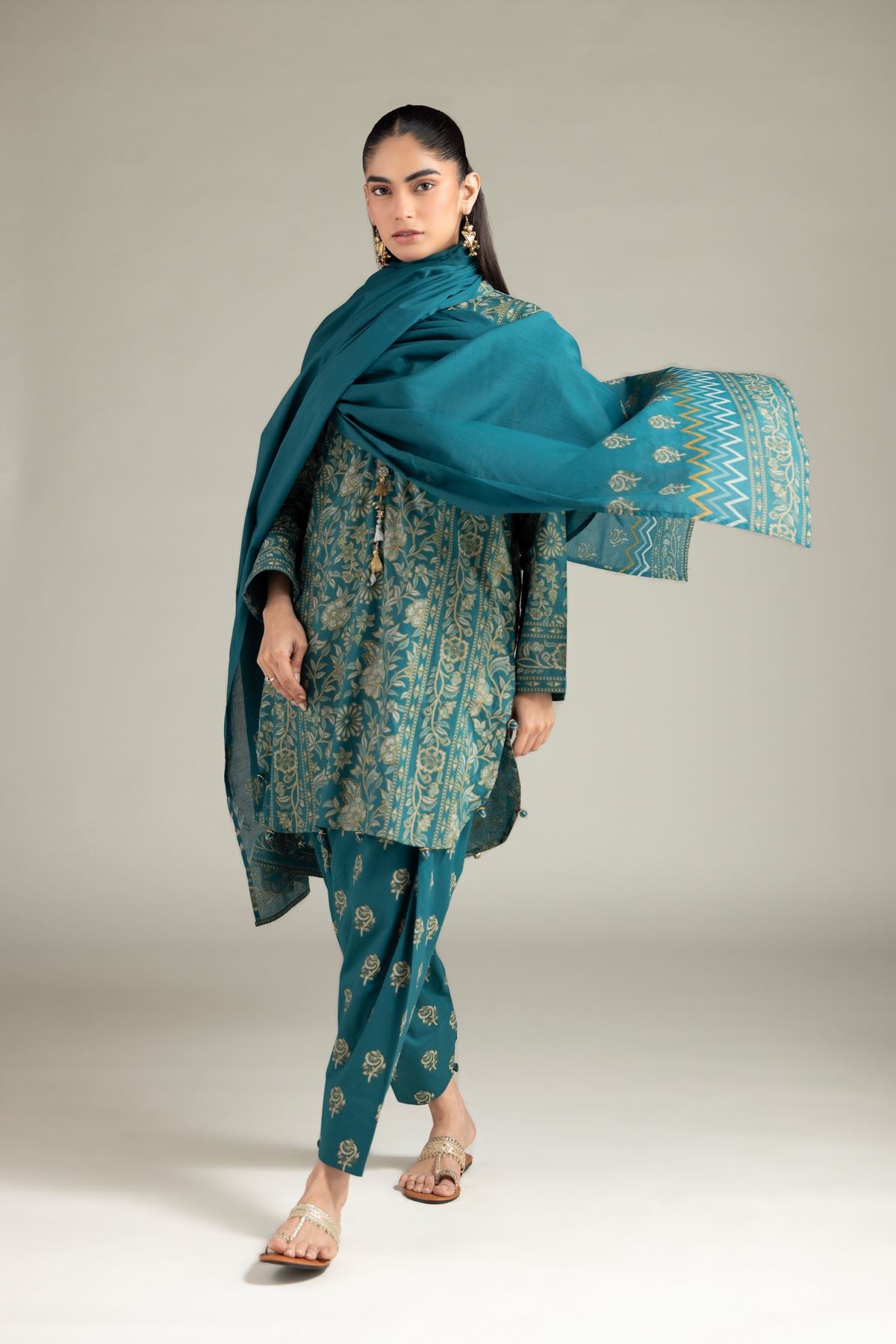 Lawn Dupatta - 1-26-127-A-B-VG