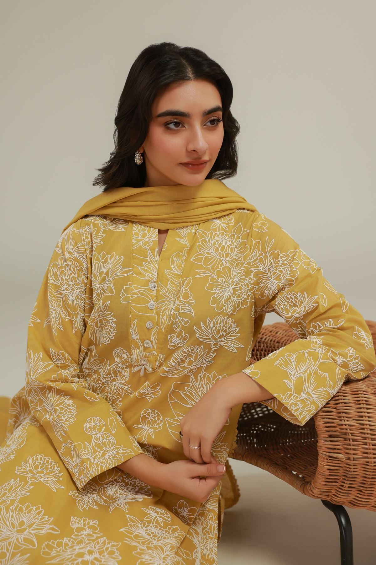 Lawn Summer Lawn Dupatta - 1-26-140-A-D-VG