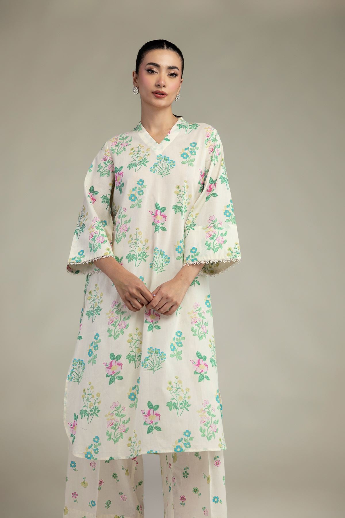 Printed Lawn 2-Piece Tailored Lawn - 1-26-250-B-H1-VG