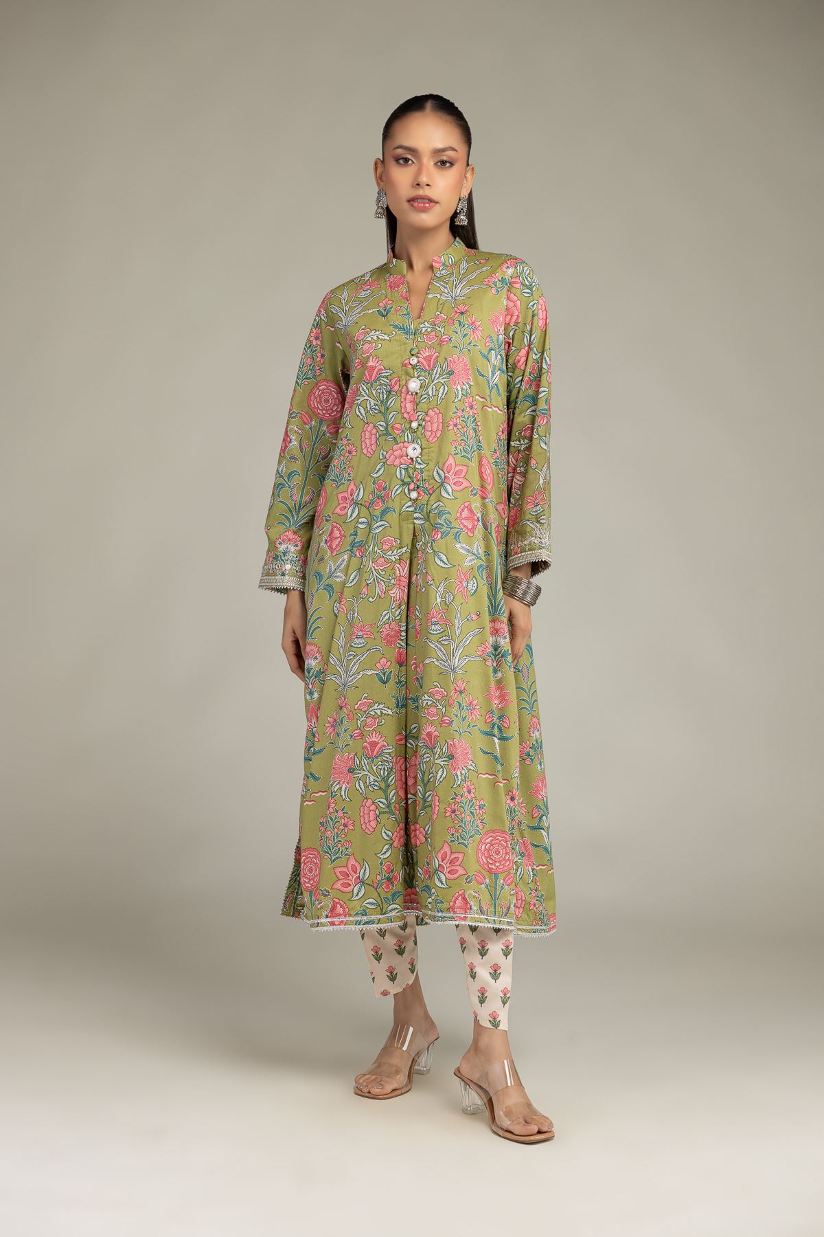 Embroidered Cotton Viscose Cotton Viscose Shalwar - 1-26-234-A-D1-VG