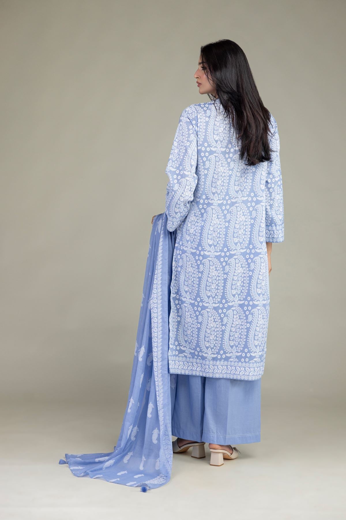 Printed Lawn Lawn 3-Piece Tailored - 1-26-102-A-F-VG