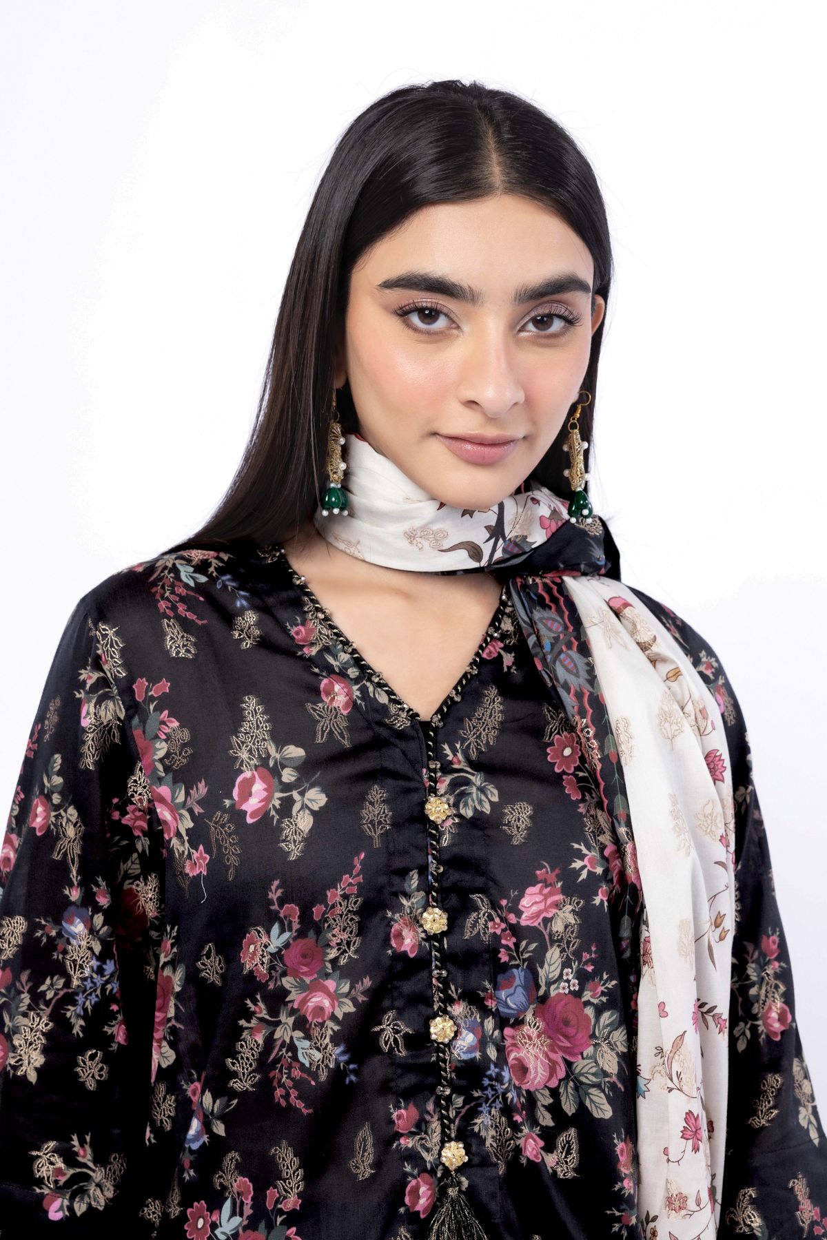 Printed Jacquard Fabrics 3 Piece - A22-26-119FA1-VG